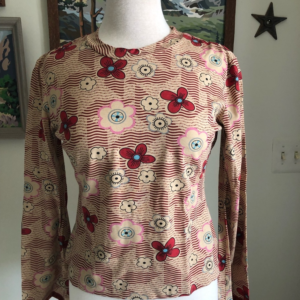 Mad Sugar Mod Print Top
